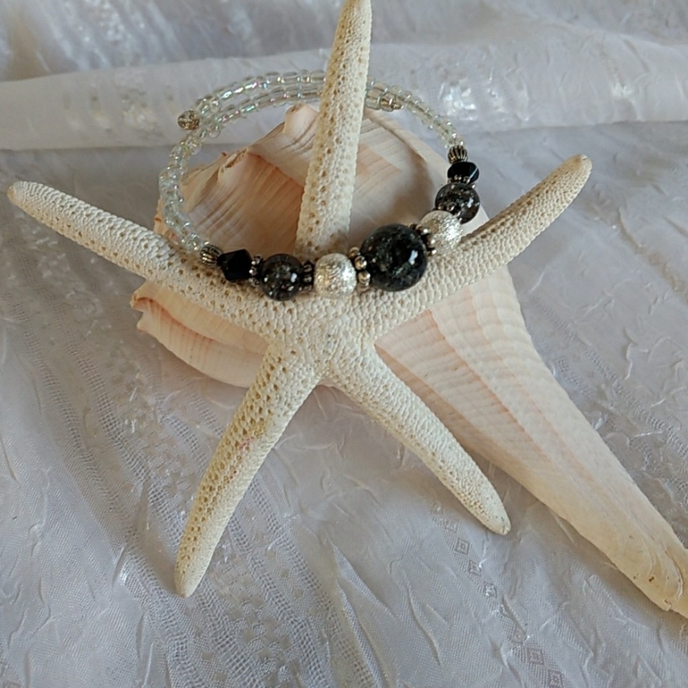 Handmade Memory Wire Bracelet